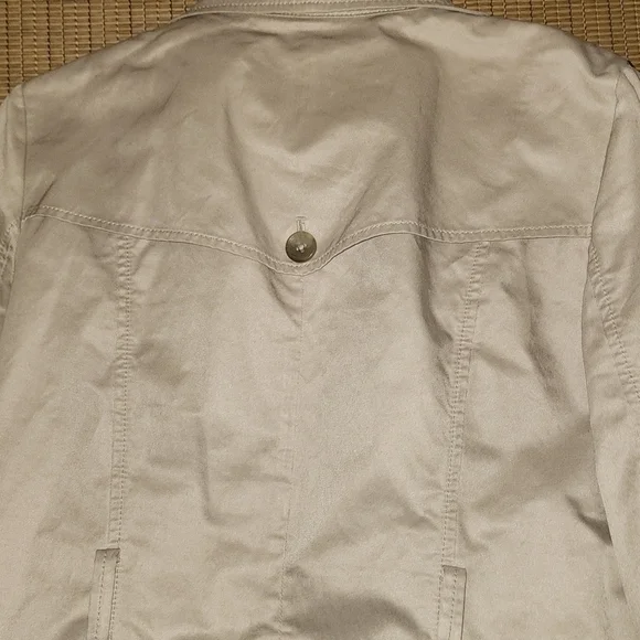 Old Navy Trench Coat Size Large - Picture 4 of 5